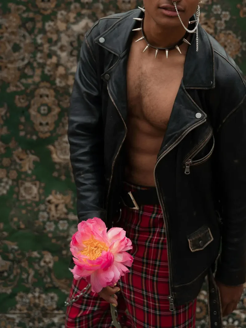 Alternative view of Some Black Leather Jacket II